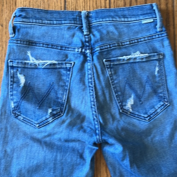 MOTHER The Stunner Ankle Fray 26 - Picture 6 of 10